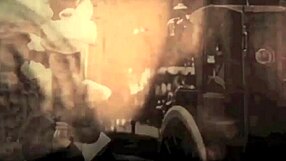 Vintage british secretary in london company office