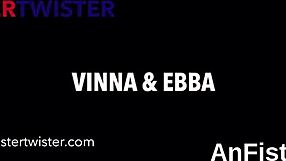 Naughty Lesbian Models Fist Soft Cunts And Assholes In Bizarre Anal Play