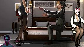 sin heels 4 featuring upskirt scenes in anime style