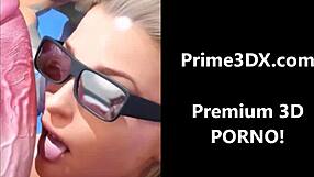 Prime3dx's hot as hell 3D porn compilation with double penetration action