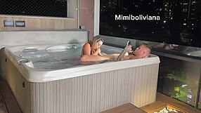 French guy Filoufitt in Medellin with a Colombian woman