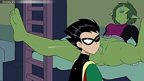 18Titans Part 7 Cartoon Parody Game Action