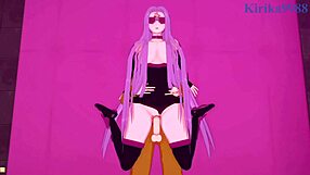 Sakura Matou and Rider Intense Creampie Sex with Shirou Emiya in Fate Stay Night Hentai