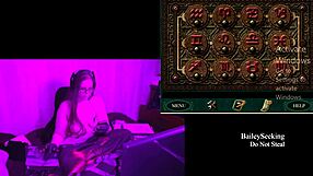 Nøgen BBW med kæmpe bryster i Blackmoor Manor spil