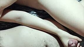 Amateur Asian Couple Enjoys Close-Up Mutual Masturbation in Homemade Clip