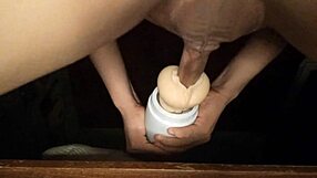 compilation of internal cumshots in sexy real doll action