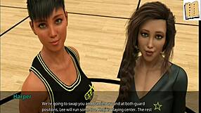 wvm 99 enjoys bedroom fun with two girlfriends in cartoon style