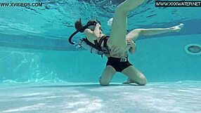 Manga Girl in Bikini Gets Fingered and Blown by Big Cock Underwater