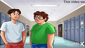 Summertime Saga - Show Me Those Boobs in the Game