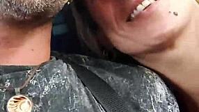 Train journey turns kinky with friend's big cock sucking