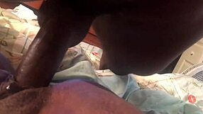 Ebony bbw explodes from monster cock strokes!