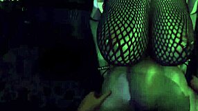 Trick or treat? This spanish goth femdom with big tits is dominating in 3d hentai!