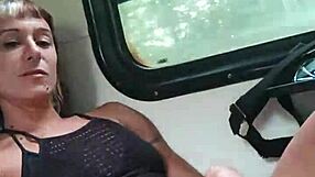 Train journey turns kinky with friend's big cock sucking