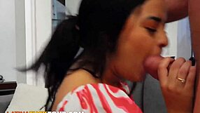 Latina Babe Gets Rough Anal Creampie on Fuck Tour.