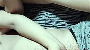 Amateur Asian Couple Enjoys Close-Up Mutual Masturbation in Homemade Clip