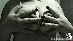 Trailer lays lopes plays with vibrator and shows big breasts