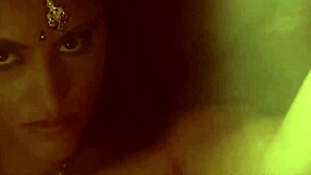 Is she feeling hotter while dancing nude?