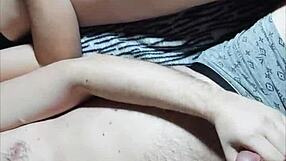 Amateur Asian Couple Enjoys Close-Up Mutual Masturbation in Homemade Clip