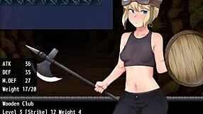 Blonde Babe Explores Monster-Filled Cave for Lost Items! Alissa’s Wild Adventure Ep1