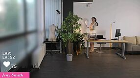 i invited the handyman to watch my toy masturbation