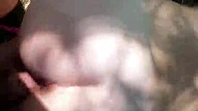 Doggystyle Outdoor Fuck with Blonde Ass and Pussy Cumshot