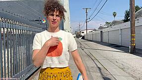 Stepmom Tests My Sexuality with Huge Dildo and Hairy POV Creampie