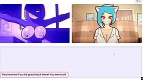 nicole risky job hentai game pornplay ep 2 fondling tits to attract customers