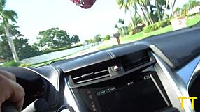 Tight pussy petite 18+ asian slut loses street race and gets fat cock in doggystyle pov.