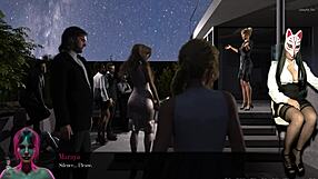 sin heels 4 featuring upskirt scenes in anime style