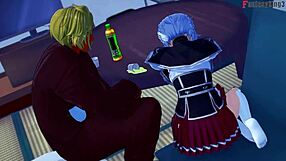See through Koneko's tentacion deal in DxD NTR madness