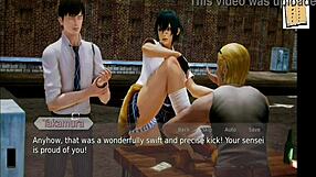 משחק אנימה הentai הרפתקאות אקדמיה 146 עם אינטראקציות דמויות מפורטות