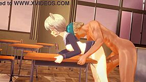 Lynette Moans In Genshin Impact Motion!