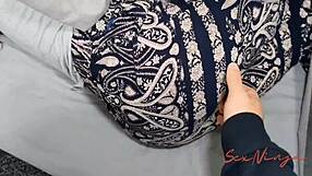 Blind Step-Mom Boldly Sucks and Fucks Thinking It's Her Husband