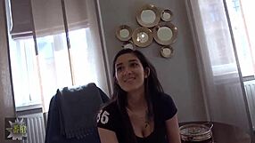 slender 18-year-old darsia with fluffy natural huge tits gets raw creampie fucking