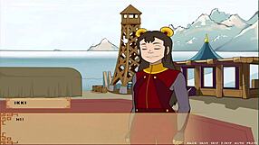 Korra's Tits Exposed in Hentai Game! Wow!