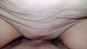 Wife Moans Loudly In Bathroom Fuck Until Cumshot In Pussy. Redhead Bent Over For Shaved Pussy Action.