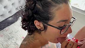 Intense Pleasure Cumming On Tattooed Ass