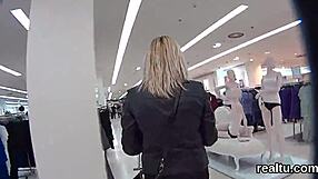 i tempted the czech nympho in the mall and pounded her