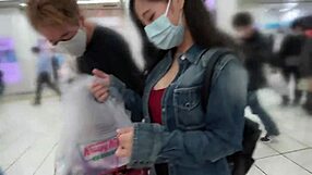 G-Cup Japanese Beauty Rides Cowgirl To Make Him Cum 100 Times?