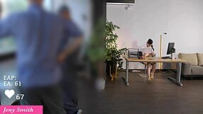 i invited the handyman to watch my toy masturbation