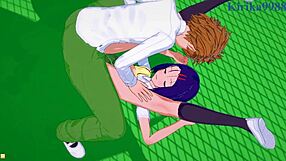 Lala satalin deviluke and haruna sairenji and rito yuki intense sex in to love ru hentai.