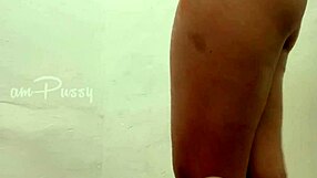 Watch this asian teen shave her pussy in the shower! So raw and exciting!