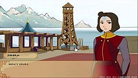 Korra's Tits Exposed in Hentai Game! Wow!