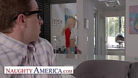 Kenna James Seduces Friend's Brother Post-Study