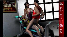 how much stamina does curvy trainer shoko have in group anal?