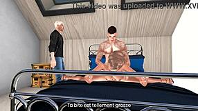 Housewife gets pounded by her submissive blonde stepson
