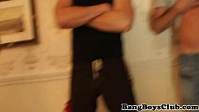 feeling intense pleasure from european studs jerking off