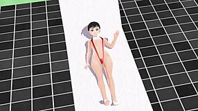 Why Did Anime Girl’s Micro Bikini Slip Like That?