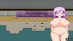 Petite anime girl gets groped in steamy train scene