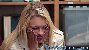 Is This Teen Burglar Getting Caught With A Facial Cumshot?